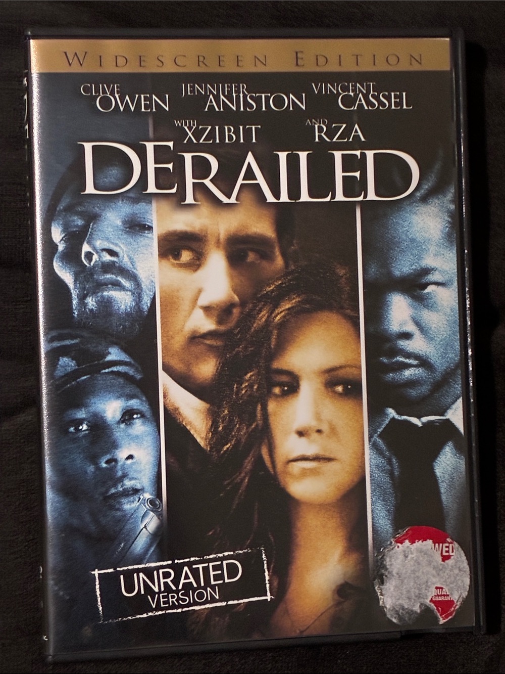 Derailed DVD